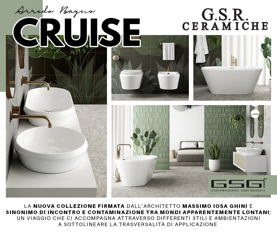 Arredo Bagno Cruise GSG Ceramic Design